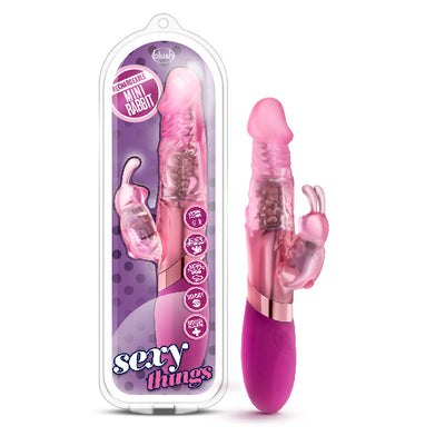 Sexy Things Rechargeable Mini Rabbit Pink - One Stop Adult Shop