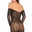 Demure Long Sleeve Mini Dress - One Stop Adult Shop