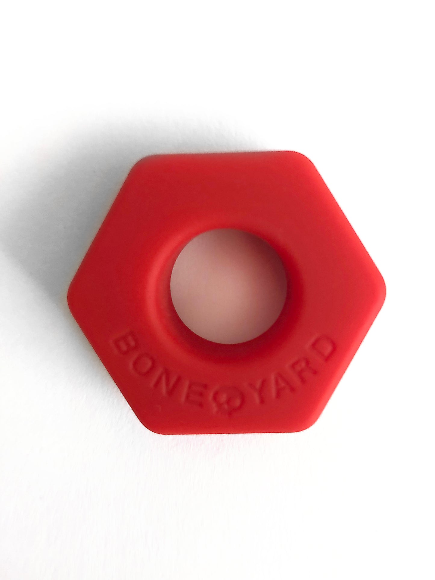 Bone Yard - Bust a Nut Cock Ring (Red) - One Stop Adult Shop