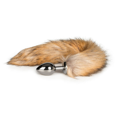 Fox Tail No. 2 Silver Plug - One Stop Adult Shop