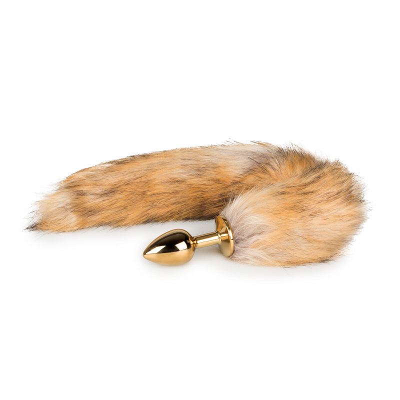 Fox Tail No. 1 - Gold Plug - One Stop Adult Shop