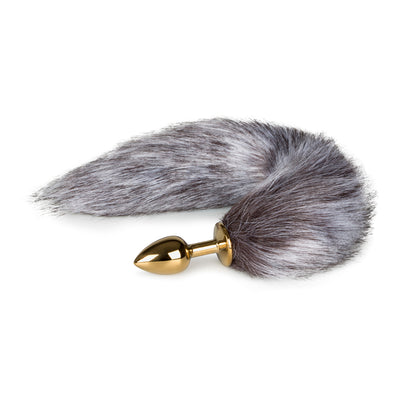 Fox Tail No. 5 - Gold Plug - One Stop Adult Shop