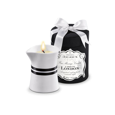 Petits Joujoux A Trip to London Massage Candle 190ml - One Stop Adult Shop