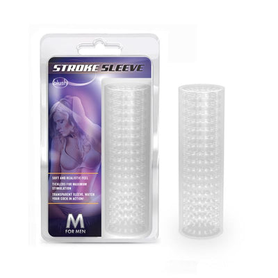 M For Men Stroke Sleeve Clear - One Stop Adult Shop