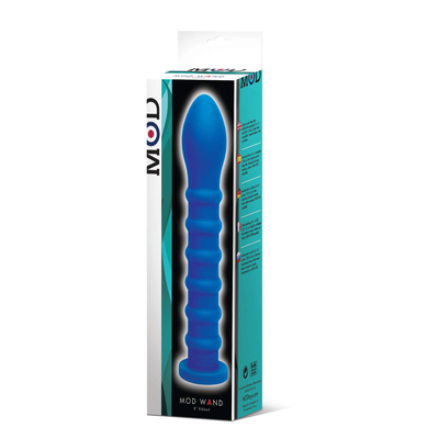 MOD Wand Blue Ribbed - One Stop Adult Shop