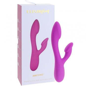 Elixer Play - Amethyst Rabbit Vibrator - One Stop Adult Shop