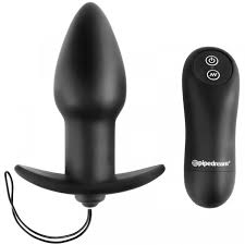 Anal Fantasy Collection - Remote Control Silicone Plug - One Stop Adult Shop