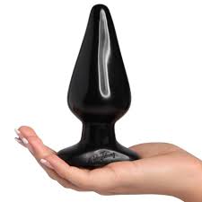Doc Johnson Classic Butt Plug Smooth Large Black - One Stop Adult Shop