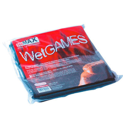 SexMAX WetGAMES Sheet Black - One Stop Adult Shop