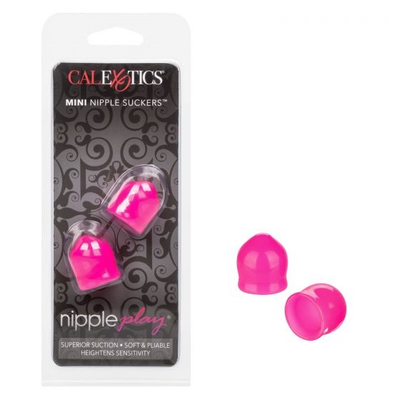 Nipple Play Mini Nipple Suckers - Pink - One Stop Adult Shop