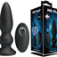 Powerful Vibrating Anal Plug (Black) - One Stop Adult Shop