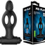 Silicone Vibrating Anal Plug (Black) - One Stop Adult Shop