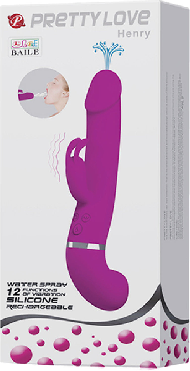 Rechargeable Squirting Henry (Purple) - One Stop Adult Shop