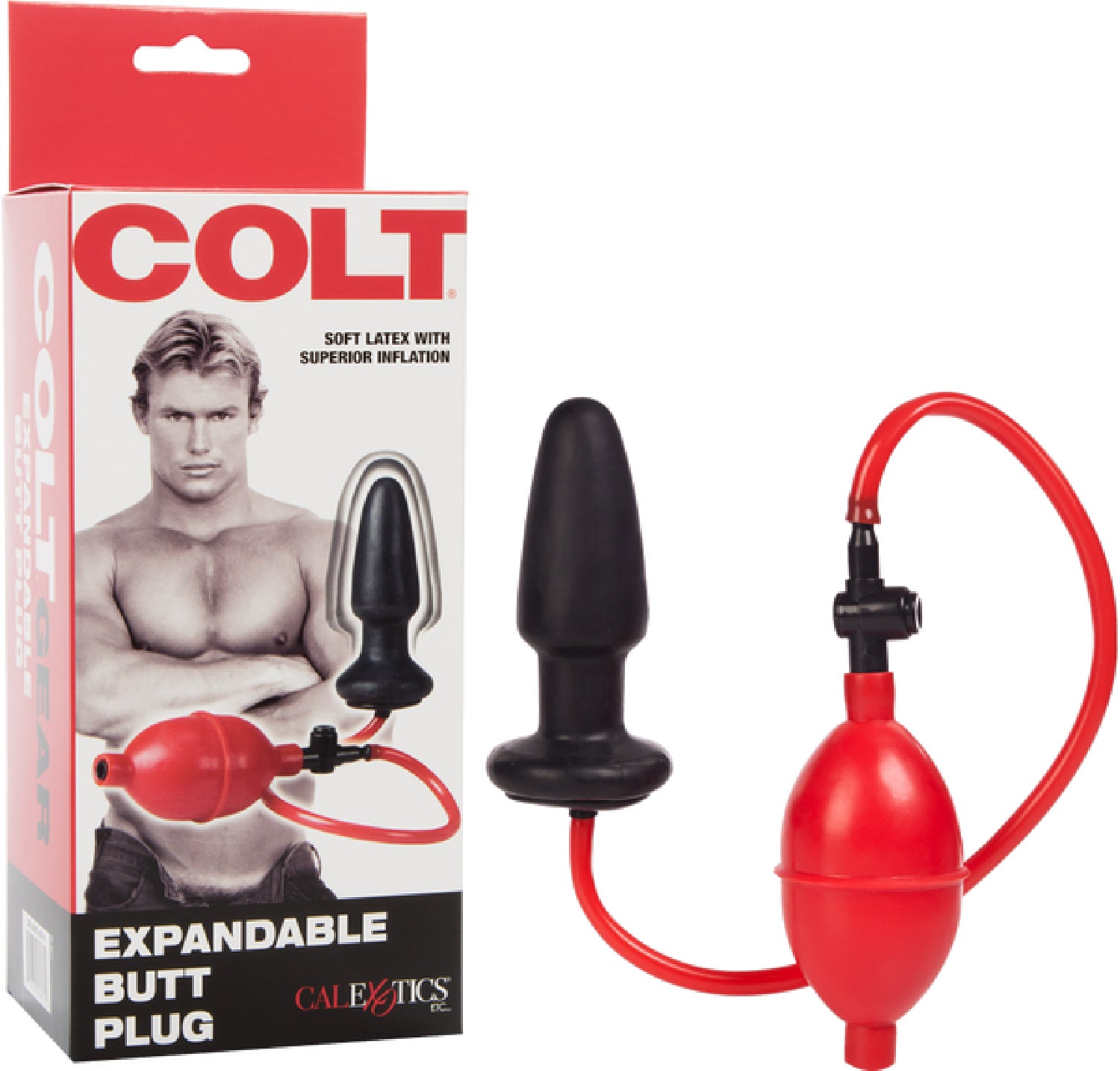 Colt Expandable Butt Plug Black - One Stop Adult Shop