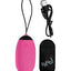 Bang! - XL Silicone Vibrating Egg (Pink) - One Stop Adult Shop