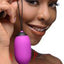 Bang! - XL Silicone Vibrating Egg (Purple) - One Stop Adult Shop