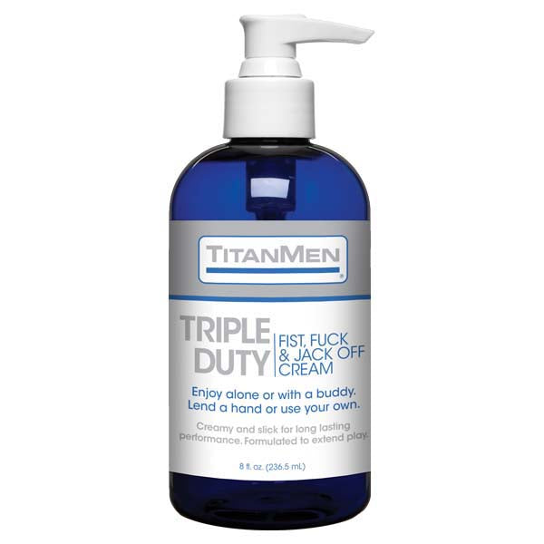 TitanMen Triple Duty Fist, Fuck & Jack-Off Cream - One Stop Adult Shop