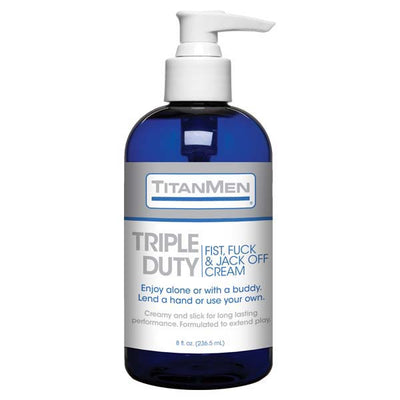 TitanMen Triple Duty Fist, Fuck & Jack-Off Cream - One Stop Adult Shop