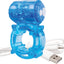 Screaming O Charged - Big O Ring (Blue) - One Stop Adult Shop