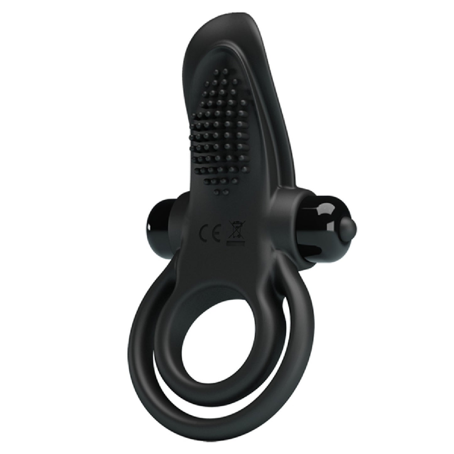 Vibrant Penis Ring (Black) - One Stop Adult Shop