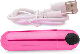 Bang! - 10X Vibrating Metallic Bullet (Pink) - One Stop Adult Shop