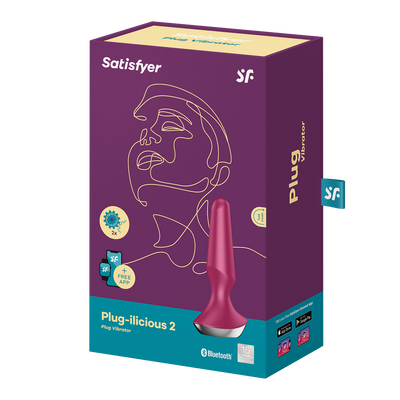 Satisfyer Plug-ilicious 2 Berry - One Stop Adult Shop