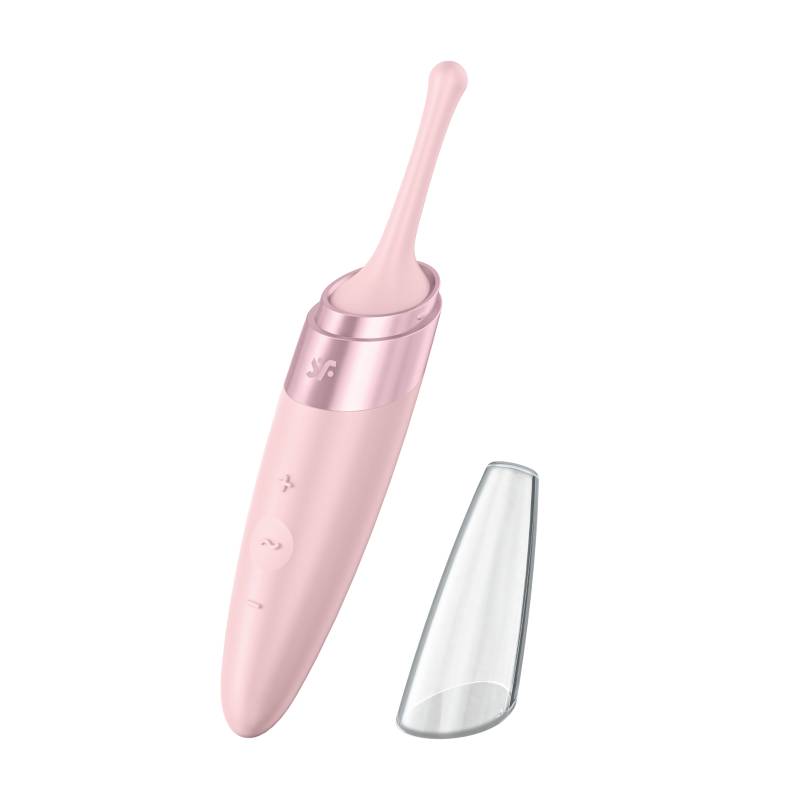 Satisfyer Twirling Delight Tip Stimulator Rose - One Stop Adult Shop