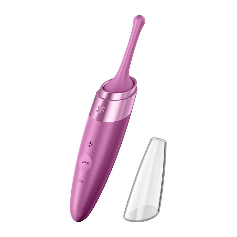 Satisfyer Twirling Delight Tip Stimulator Berry - One Stop Adult Shop