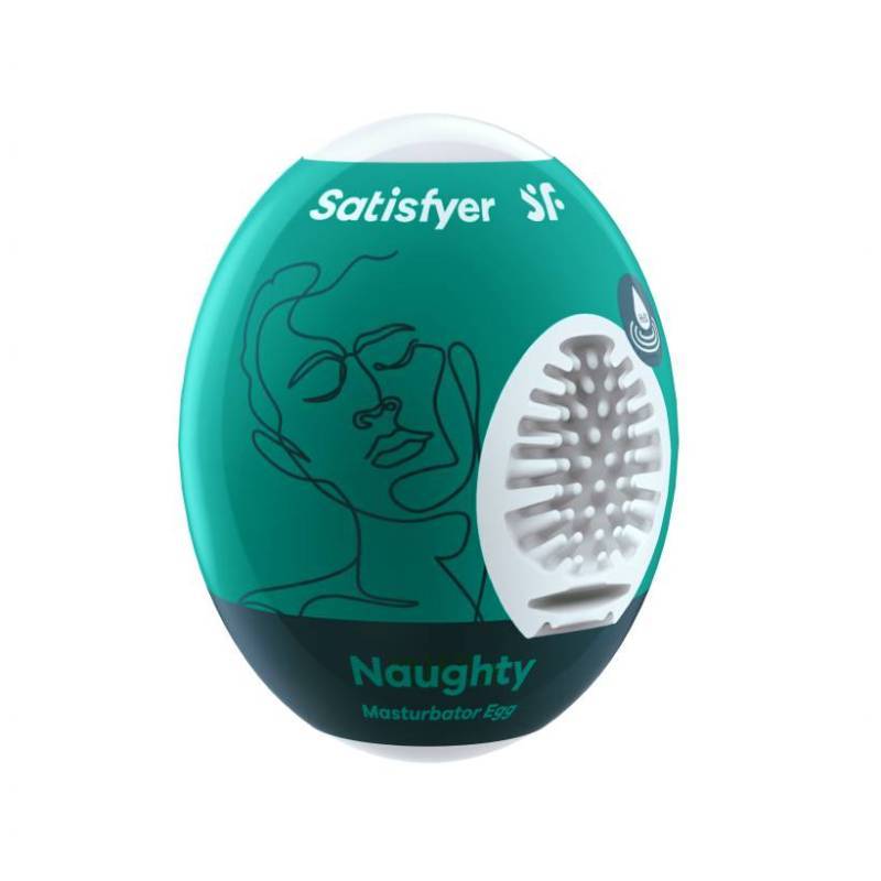 Satisfyer Masturbator Egg Naughty - One Stop Adult Shop