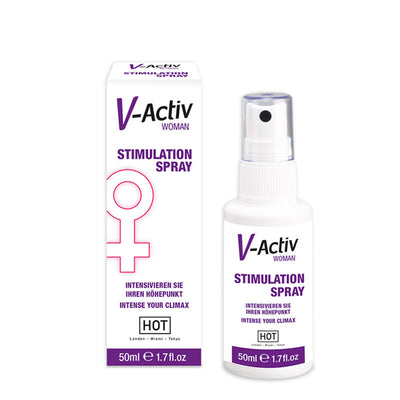 HOT V-activ Stimulation Spray - One Stop Adult Shop