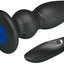 Powerful Vibrating Anal Plug (Black) - One Stop Adult Shop