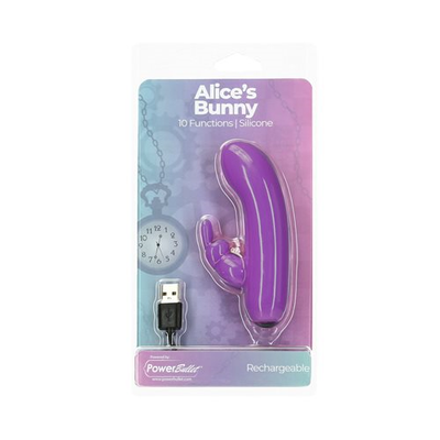 Power Bullet Alices Bunny Purple - One Stop Adult Shop