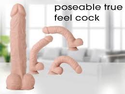 Adam & Eve -  Adam's Poseable True Feel Cock 11.5" - One Stop Adult Shop