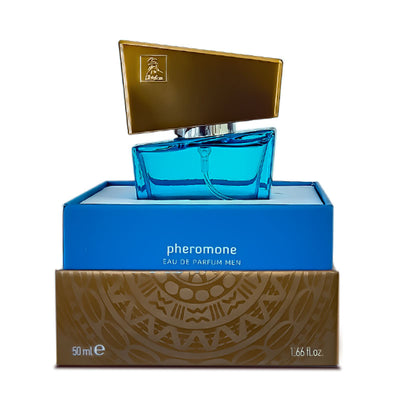 Shiatsu Pheromone Eau De Parfum Men - Light Blue - One Stop Adult Shop