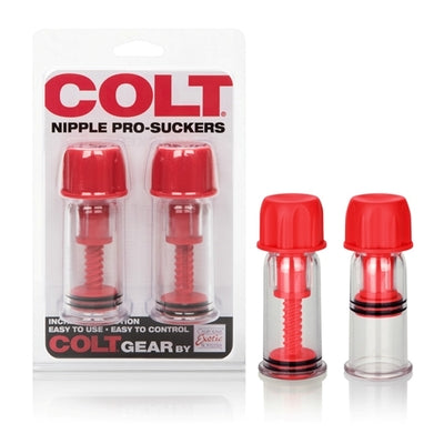 Colt Nipple Pro-Suckers Red - One Stop Adult Shop