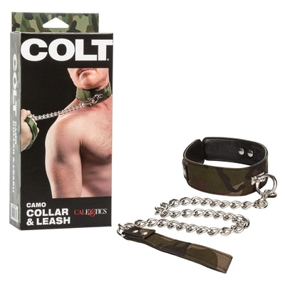 Colt Camo Collar & Leash - One Stop Adult Shop
