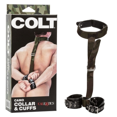 Colt Camo Collar & Cuffs - One Stop Adult Shop
