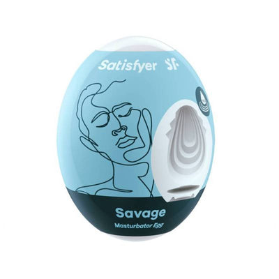 Satisfyer Masturbator Egg Savage - One Stop Adult Shop