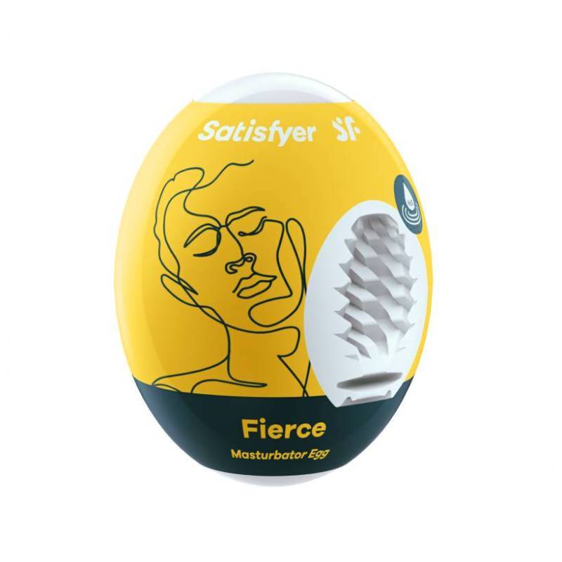 Satisfyer Masturbator Egg Fierce - One Stop Adult Shop