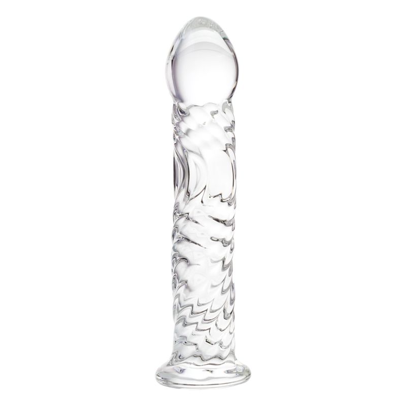 Sexus Glass Dildo Clear 16cm - One Stop Adult Shop