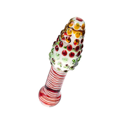 Sexus Glass Dildo Colour Delight 17cm - One Stop Adult Shop