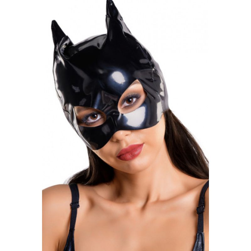 Glossy Wetlook Cat Mask - One Stop Adult Shop