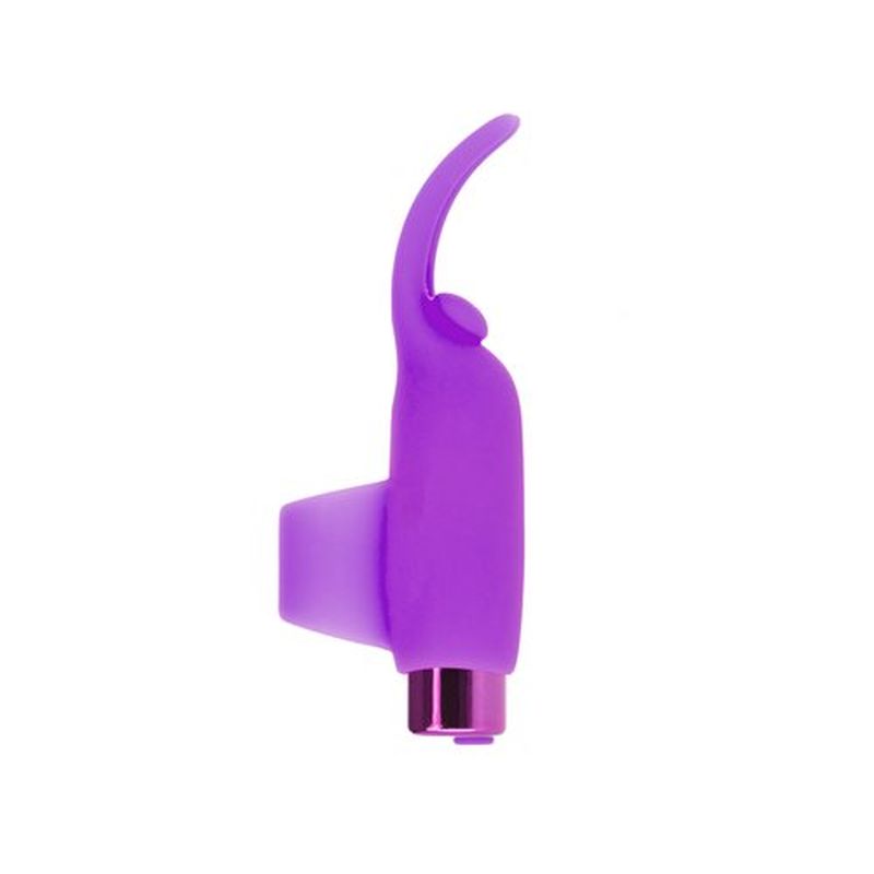 Power Bullet Teasing Tongue  w Rechargeable Bullet Purple - One Stop Adult Shop