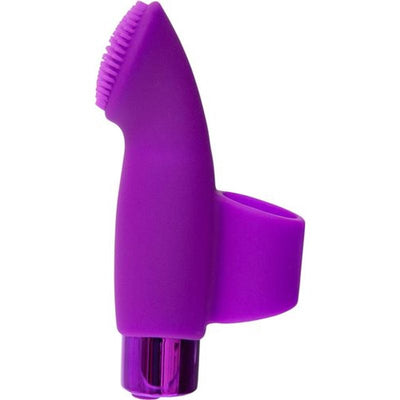Naughty Nubbies Finger Vibe w Mini Powerbullet Purple - One Stop Adult Shop