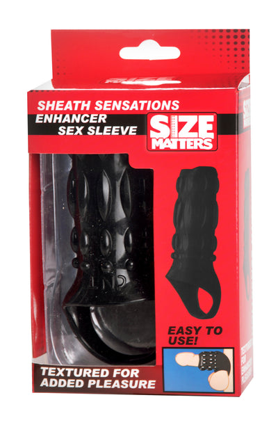 Sheath Sensations Enhancer Sex Sleeve - One Stop Adult Shop