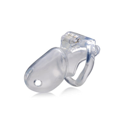 Clear Captor Chastity Cage - Large - One Stop Adult Shop