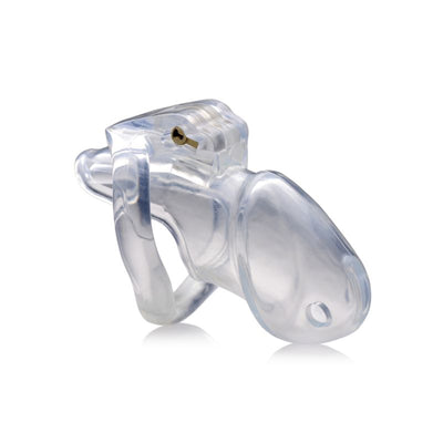 Clear Captor Chastity Cage - Medium - One Stop Adult Shop