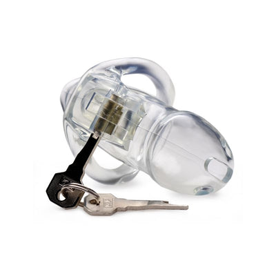 Clear Captor Chastity Cage - Small - One Stop Adult Shop