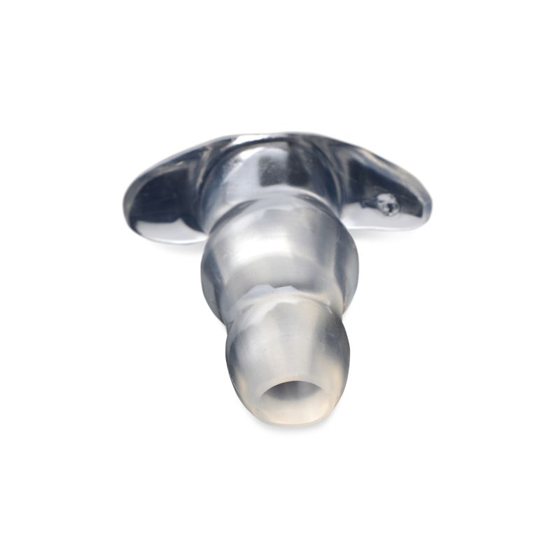 Clear View Hollow Anal Plug Medium - One Stop Adult Shop