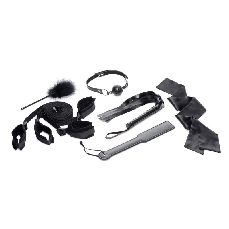 Bed Restraint Bondage Kit Black - One Stop Adult Shop